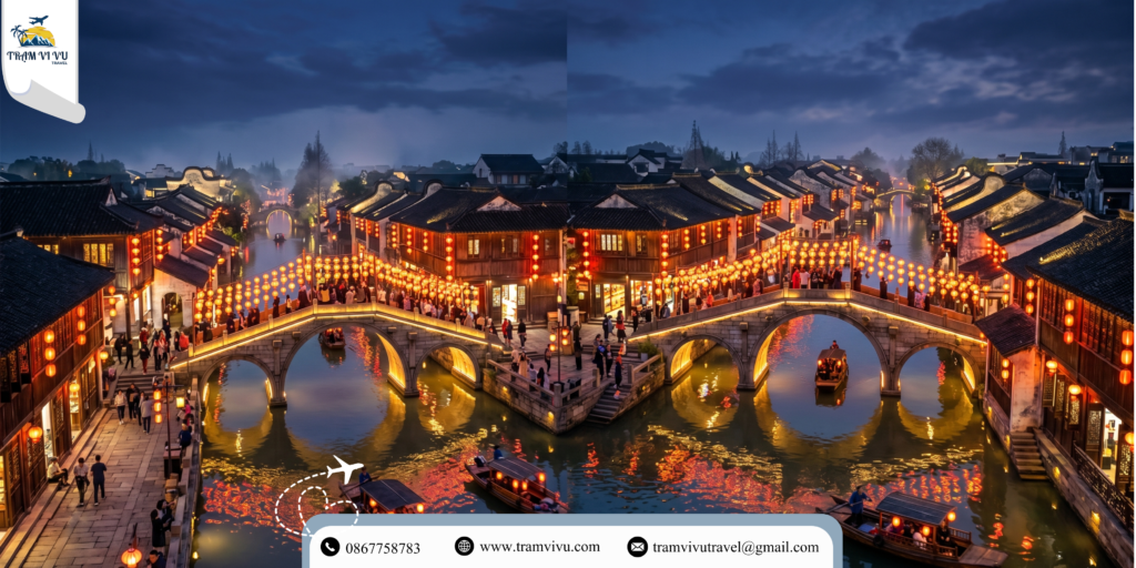 o-tran-trung-quoc-voi-dong-sach-va-tay-sach-noi-tieng Wuzhen