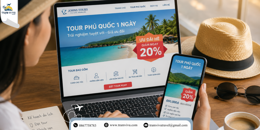 Mẹo đặt tour du lịch Phú Quốc 1 ngày giá tốt